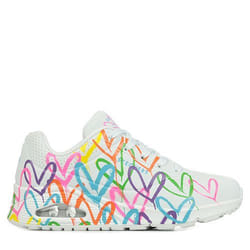 Sneakers Uno Highlight Love Caoutchouc Blanc