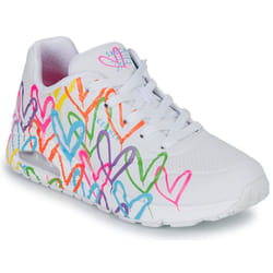 Sneakers Uno Highlight Love Caoutchouc Blanc