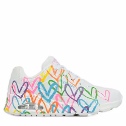 Sneakers Uno Highlight Love Caoutchouc Blanc