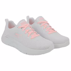 Scarpa sportiva Go Walk bianca e rosa