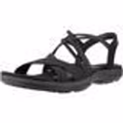 Sandales Plates pour Femmes - Skechers - Noir