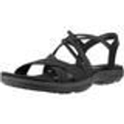 Sandales Plates pour Femmes - Skechers - Noir