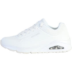 Baskets SKECHERS UNO STAND ON AIR blanches - lacets - adulte