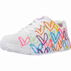 Baskets fille Skechers Uno Lite Spread The Love