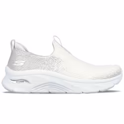 Chaussures de Running Femme Skechers Arch Fit DLux - Glimmer Dust Blanc