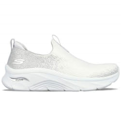 Chaussures de Running Femme Skechers Arch Fit DLux - Glimmer Dust Blanc