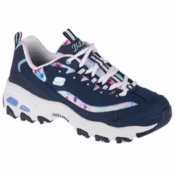 Baskets Femme - Bleu marine - Skechers DLites-Blooming Fields