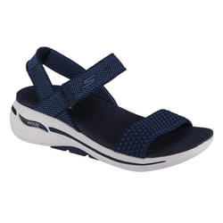 Sandales Skechers Go Walk Arch Fit - Polished 140264-NVY pour Femme - Bleu