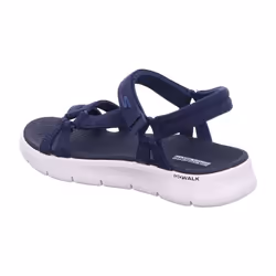 Sandales Go Walk Flex Sublime Textile Bleu Marine