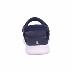 Sandales Go Walk Flex Sublime Textile Bleu Marine