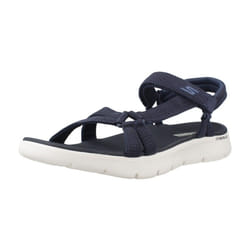 Sandales Go Walk Flex Sublime Textile Bleu Marine