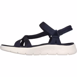 Sandales Go Walk Flex Sublime Textile Bleu Marine