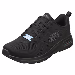 Sneakers Skechair Courtslick Avenue Textile Noir
