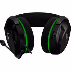 HyperX Casques gamer CloudX Stinger 2 Core Xbox noirs, Avec fil, Jouer, 275 g, Casque, Noir, Vert