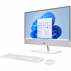 HP Pavilion 24-ca0025nf Ryzen 5 23.8" 16Go 512Go SSD Win11 Home Blanc
