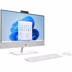 HP Pavilion 24-ca0025nf Ryzen 5 23.8" 16Go 512Go SSD Win11 Home Blanc