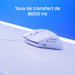 HyperX Pulsefire Haste 2 - Souris gaming (blanc) - Vue supplémentaire 11