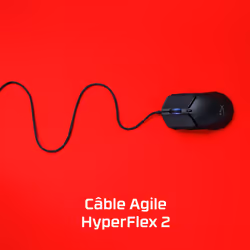 HyperX Pulsefire Haste 2 - Souris gaming (blanc) - Vue supplémentaire 9