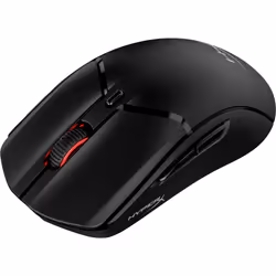 HyperX Pulsefire Haste 2 - Souris sans fil gaming (noir), Ambidextre, RF sans fil + Bluetooth, 26000 DPI, Noir