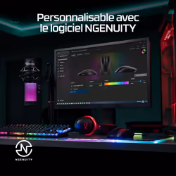 HyperX Pulsefire Haste 2 - Souris sans fil gaming (noir) - Vue supplémentaire 11