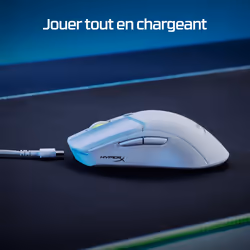 HyperX Pulsefire Haste 2 - Souris sans fil gaming (noir) - Vue supplémentaire 7