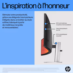 HP Écran incurvé DQHD E45c G5 - Vue supplémentaire 14