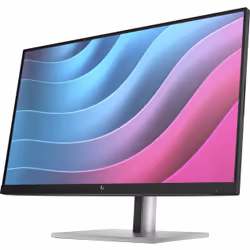 HP E-Series Écran FHD E24 G5, 60,5 cm (23.8"), 1920 x 1080 pixels, Full HD, LED, 5 ms, Argent, Noir