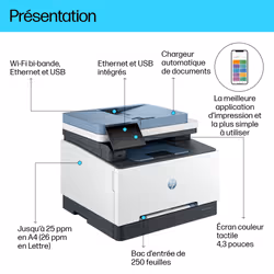 HP Color LaserJet Pro MFP 3302fdw Laser A4 600 x 600 DPI 25 ppm Wifi - Vue supplémentaire 7