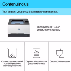 HP Color LaserJet Pro 3202dw Couleur 600 x 600 DPI A4 Wifi - Vue supplémentaire 7
