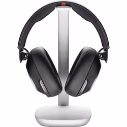 POLY Micro-casque Voyager Surround 85 UC USB-C certifié Microsoft Teams + adaptateur USB-C/A +base de chargement