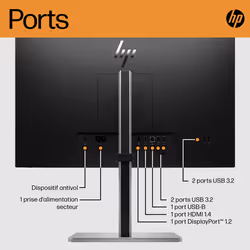HP Écran FHD E24 G5 sans PVC
