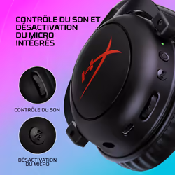 HyperX Casque de jeu sans fil Cloud II Core - Vue supplémentaire 10