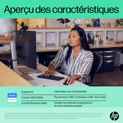 HP Webcam FHD 625 - Vue supplémentaire 11