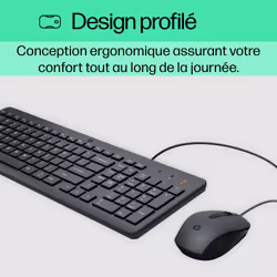 HP Souris et clavier filaires 150