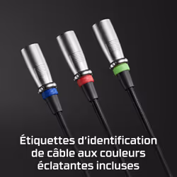 HP HyperX XLR Cable câble audio