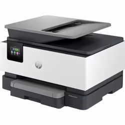 HP OfficeJet Pro Imprimante Tout-en-un HP 9122e, Couleur, Imprimante pour Petites/moyennes entreprises, Impression, copie, scan, fax, HP+; Éligibilité HP Instant Ink; Imprimer depuis un téléphone ou une tablette; Écran tactile; Numérisation HP Smart Advance; Instant Paper; Port avant pour lecteur Flash USB; Impression recto-verso; Numérisation recto-verso; Chargeur automatique de documents; Télécopie