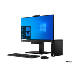 Lenovo ThinkCentre M75q Ryzen 5 5600GE 16Go 512Go SSD Win11 Pro Mini PC Noir