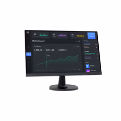 Lenovo D24-40, 60,5 cm (23.8"), 1920 x 1080 pixels, Full HD, LED, Noir