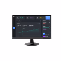 Lenovo C24-40 LED display 23.8" Full HD Noir