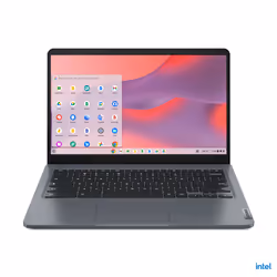 Lenovo 14e Chromebook 35,6 cm (14") Full HD Intel® N N200 8 Go LPDDR5-SDRAM 128 Go eMMC Wi-Fi 6E (802.11ax) ChromeOS Gris