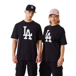 T-shirt oversize LA Dodgers League Essentials - New Era - Noir/Blanc - Homme