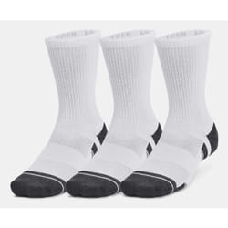 Under Armour UA Performance Tech Chaussettes mi-hautes unisexes (lot de 3 paires)