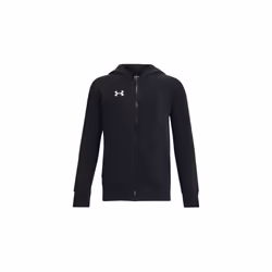 Sweatshirt à capuche molleton full zip enfant Under Armour Rival