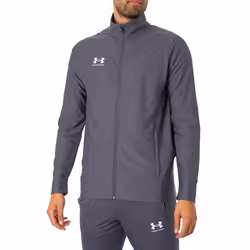 Veste de survêtement Challenger - Under Armour - Homme - Gris - Football - Manches longues