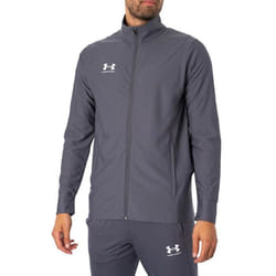 Veste de survêtement Challenger - Under Armour - Homme - Gris - Football - Manches longues