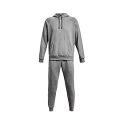 Ensemble de Survêtement - Under Armour - Rival Fleece - Gris - Coton 80% - Homme Multisport