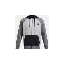 Veste zippé Under armour Rival Fleece Color gris -Under Armour- Taille :XL