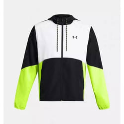 under armour ua legacy windbreaker blanc