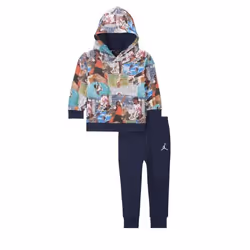 Survêtement Enfant - Nike - MJ Brooklyn Printed - Noir - Manches longues - Respirant