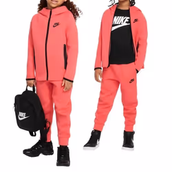 Survêtement Fille - Nike - Tech Fleece - Rose - Manches longues - Respirant